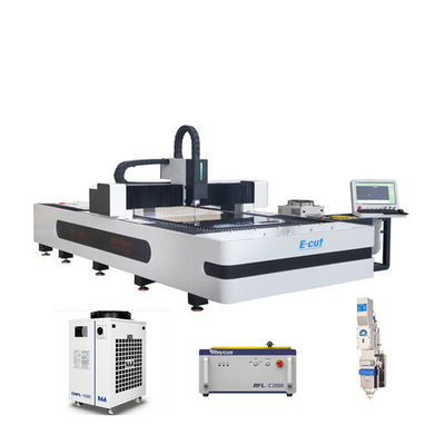 Servo Motor 1000w Fiber Laser Cutting Machine Cypcut Control